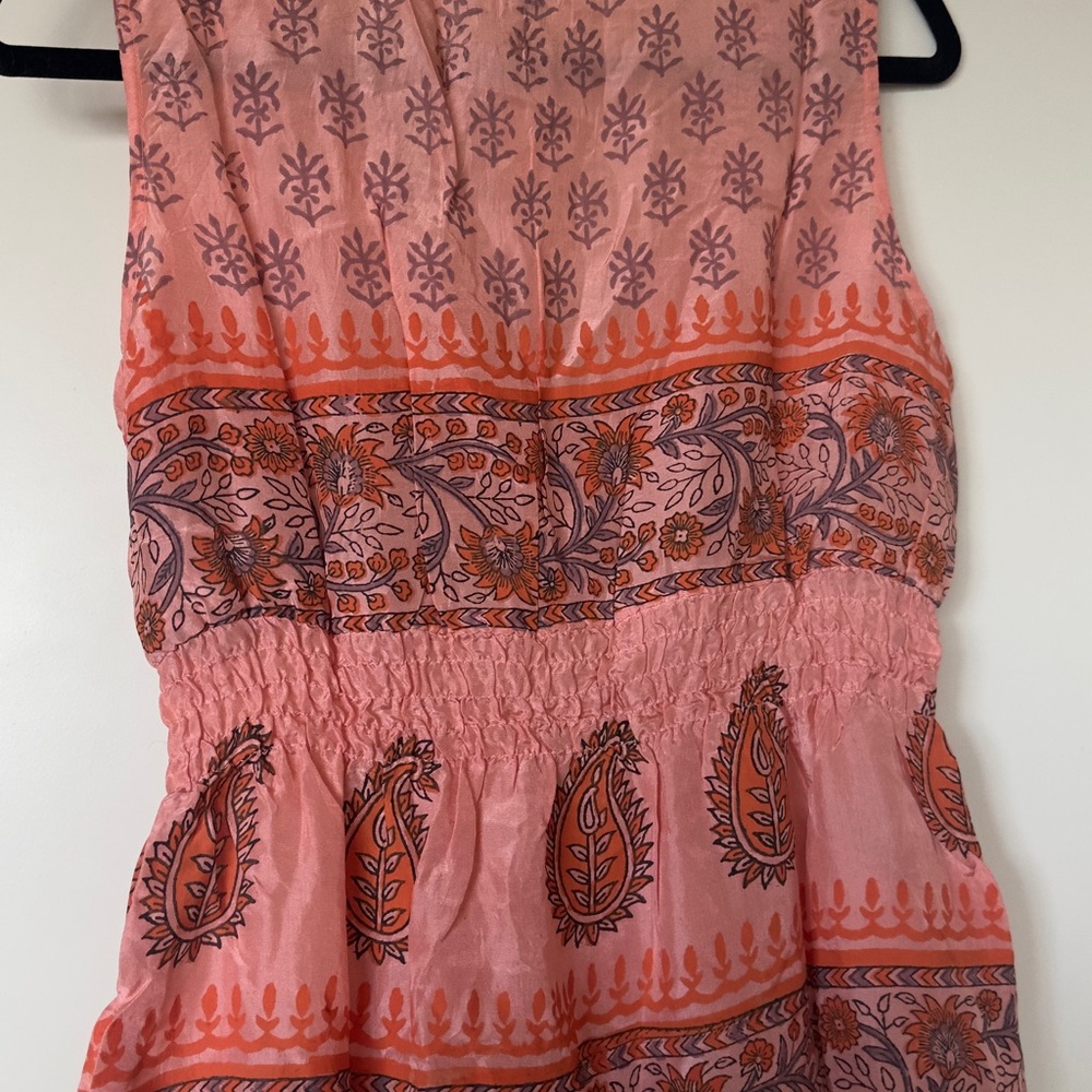CHAUDRY by RAGA silk dress size M. made in INDIA - Picture 2 of 6